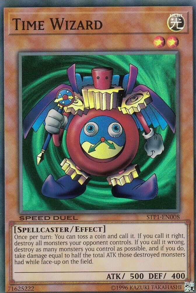Time Wizard [STP1-EN008] Super Rare | Gam3 Escape