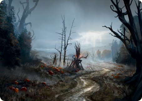 Overgrown Farmland Art Card [Innistrad: Midnight Hunt Art Series] | Gam3 Escape