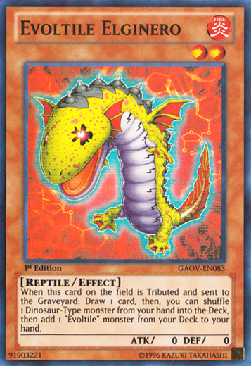 Evoltile Elginero [GAOV-EN083] Super Rare | Gam3 Escape