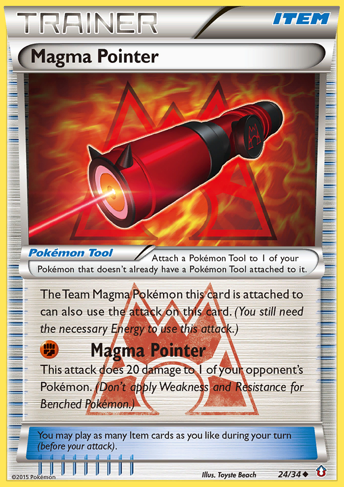 Magma Pointer (24/34) [XY: Double Crisis] | Gam3 Escape