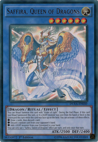 Saffira, Queen of Dragons [DUEA-EN050] Ultra Rare | Gam3 Escape