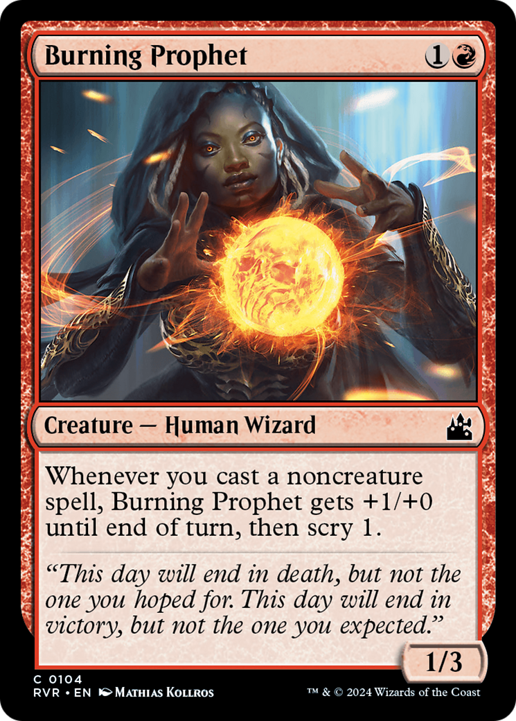 Burning Prophet [Ravnica Remastered] | Gam3 Escape