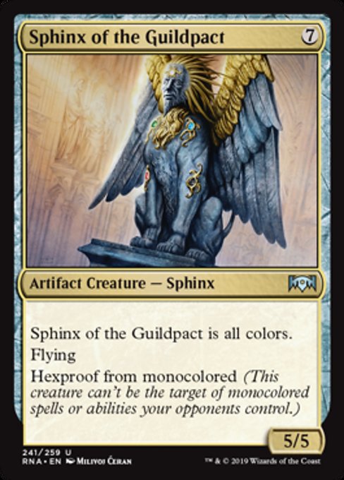 Sphinx of the Guildpact [Ravnica Allegiance] | Gam3 Escape