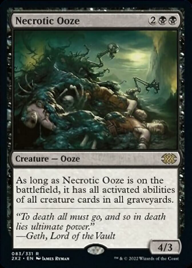 Necrotic Ooze [Double Masters 2022] | Gam3 Escape