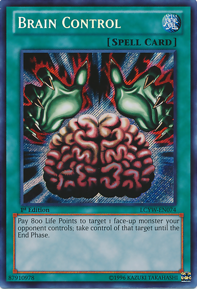 Brain Control [LCYW-EN074] Secret Rare | Gam3 Escape