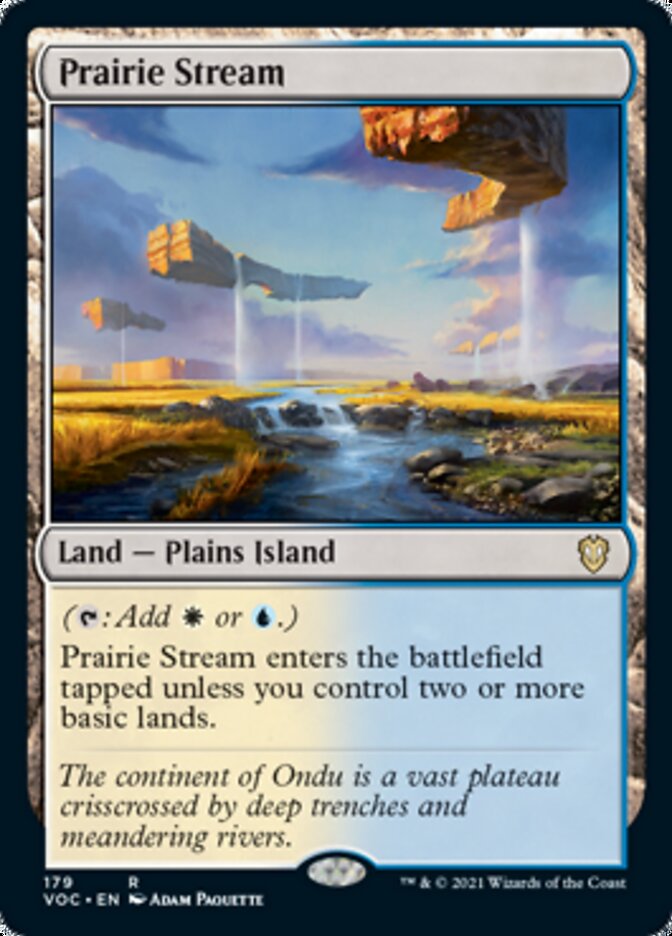 Prairie Stream [Innistrad: Crimson Vow Commander] | Gam3 Escape