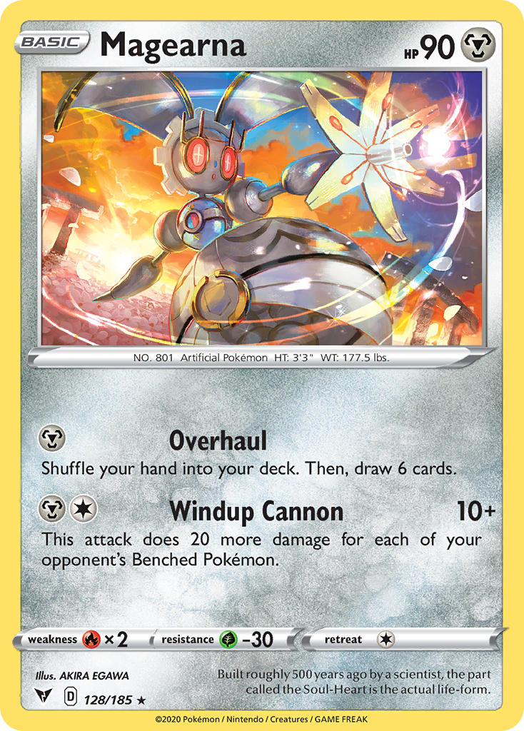 Magearna (128/185) [Sword & Shield: Vivid Voltage] | Gam3 Escape