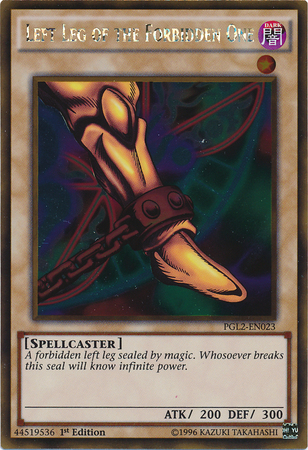 Left Leg of the Forbidden One [PGL2-EN023] Gold Rare | Gam3 Escape