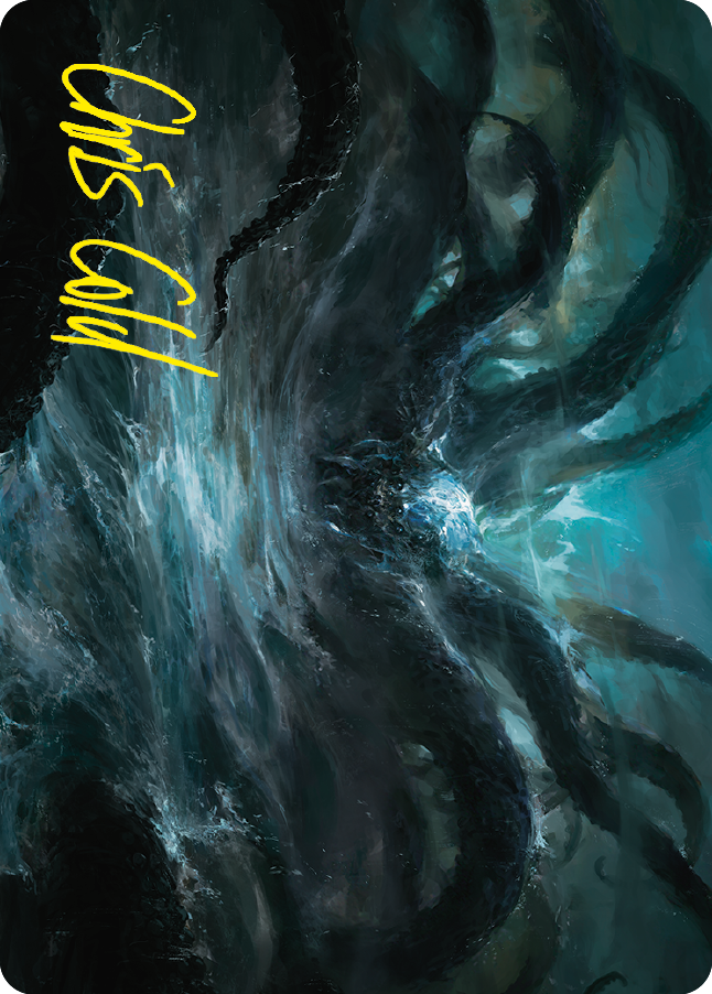 The Watcher in the Water Art Card (Gold-Stamped Signature) [The Lord of the Rings: Tales of Middle-earth Art Series] | Gam3 Escape