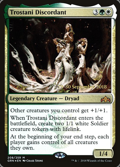 Trostani Discordant [Guilds of Ravnica Promos] | Gam3 Escape