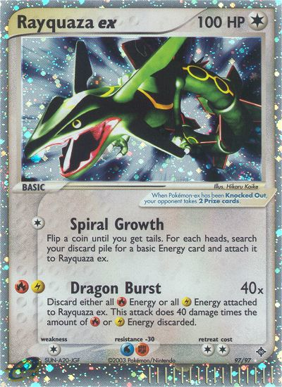 Rayquaza ex (97/97) [EX: Dragon] | Gam3 Escape