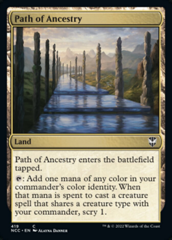Path of Ancestry [Streets of New Capenna Commander] | Gam3 Escape