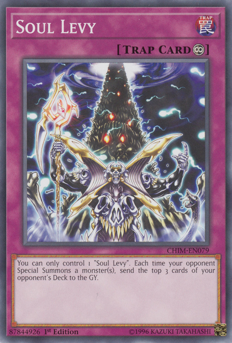 Soul Levy [CHIM-EN079] Common | Gam3 Escape