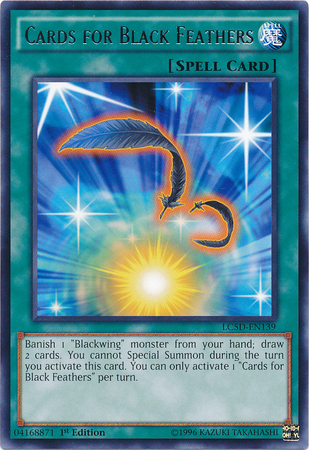 Cards for Black Feathers [LC5D-EN139] Rare | Gam3 Escape