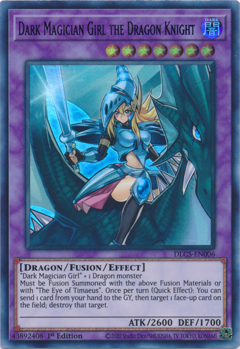 Dark Magician Girl the Dragon Knight (Purple) [DLCS-EN006] Ultra Rare | Gam3 Escape