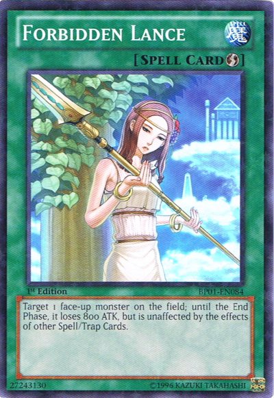 Forbidden Lance [BP01-EN084] Starfoil Rare | Gam3 Escape