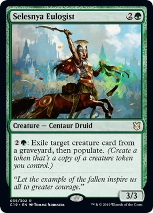 Selesnya Eulogist [Commander 2019] | Gam3 Escape