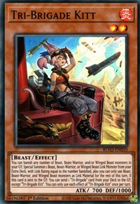 Tri-Brigade Kitt [BLVO-EN010] Super Rare | Gam3 Escape