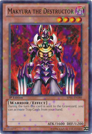 Makyura the Destructor [BP01-EN180] Starfoil Rare | Gam3 Escape