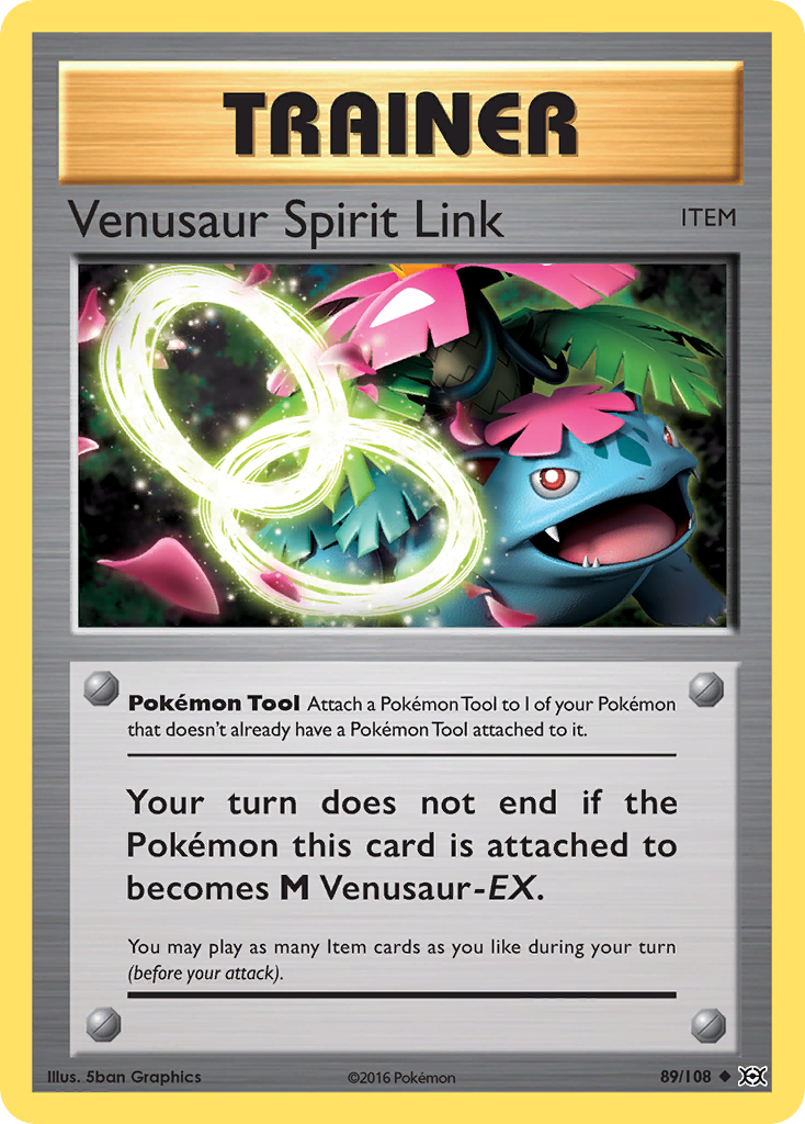 Venusaur Spirit Link (89/108) [XY: Evolutions] | Gam3 Escape