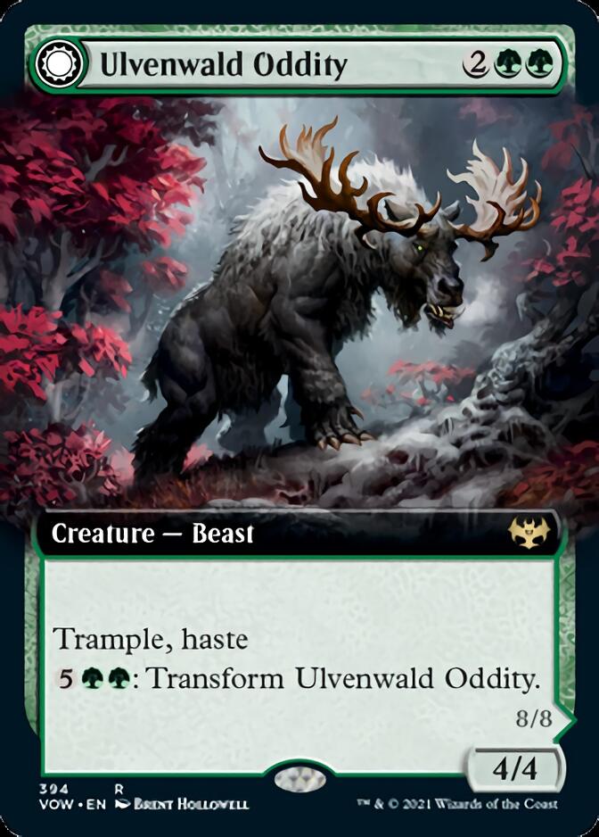 Ulvenwald Oddity // Ulvenwald Behemoth (Extended) [Innistrad: Crimson Vow] | Gam3 Escape
