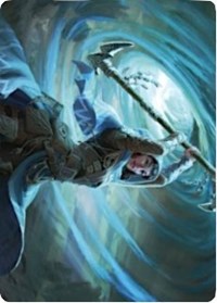 Sea Gate Stormcaller Art Card [Zendikar Rising Art Series] | Gam3 Escape