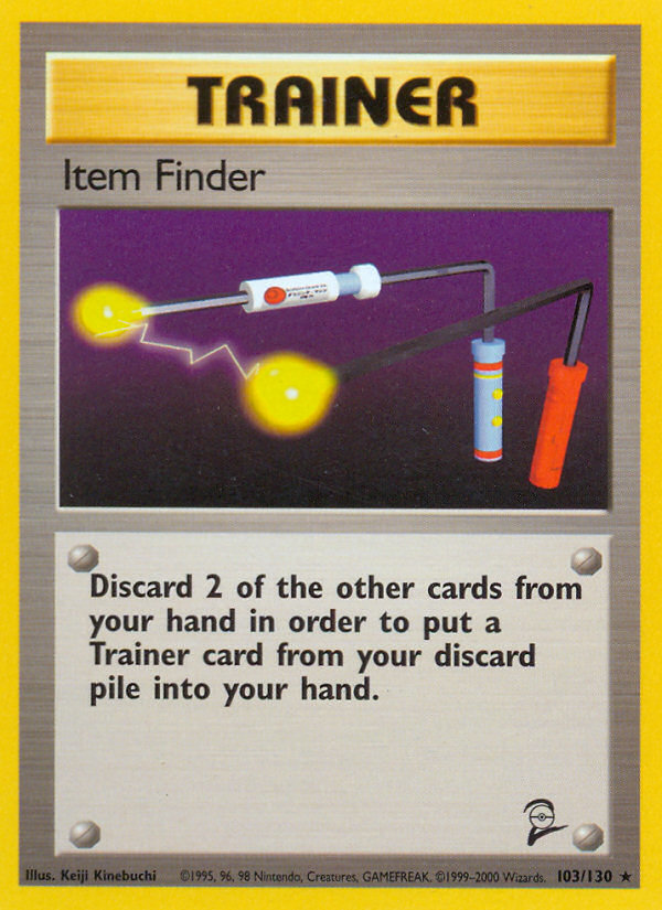 Item Finder (103/130) [Base Set 2] | Gam3 Escape