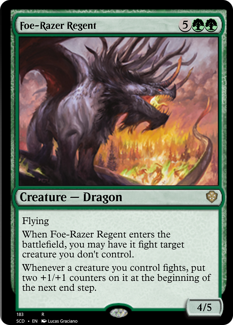 Foe-Razer Regent [Starter Commander Decks] | Gam3 Escape