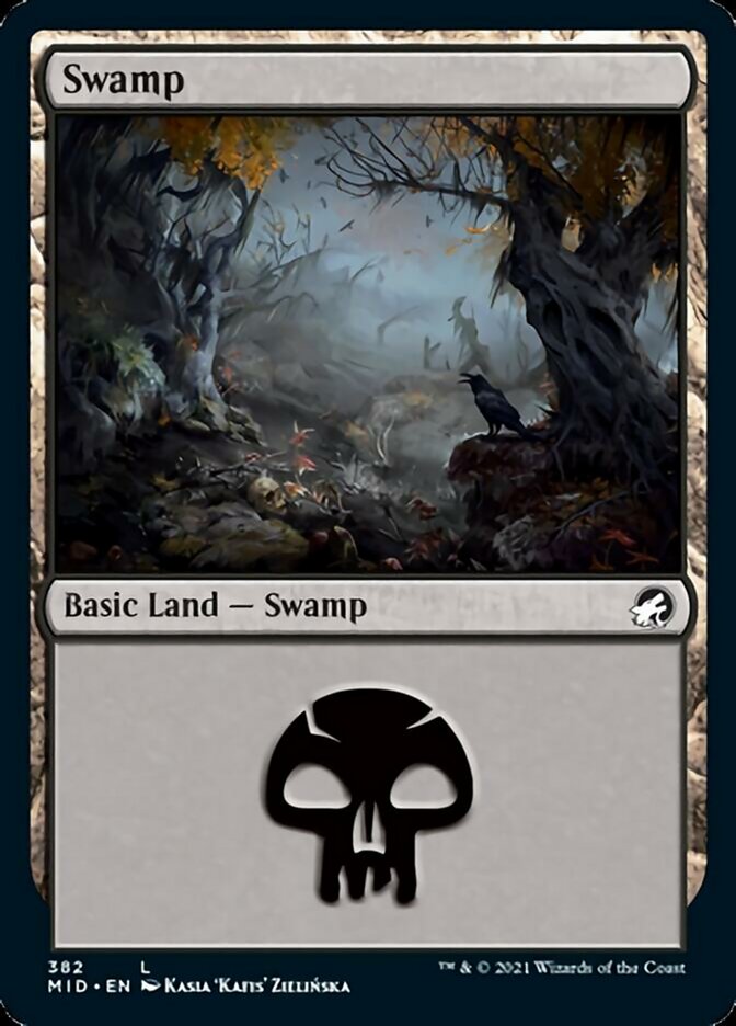 Swamp (382) [Innistrad: Midnight Hunt] | Gam3 Escape
