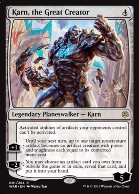 Karn, the Great Creator [War of the Spark] | Gam3 Escape