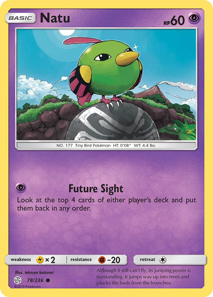 Natu (78/236) [Sun & Moon: Cosmic Eclipse] | Gam3 Escape