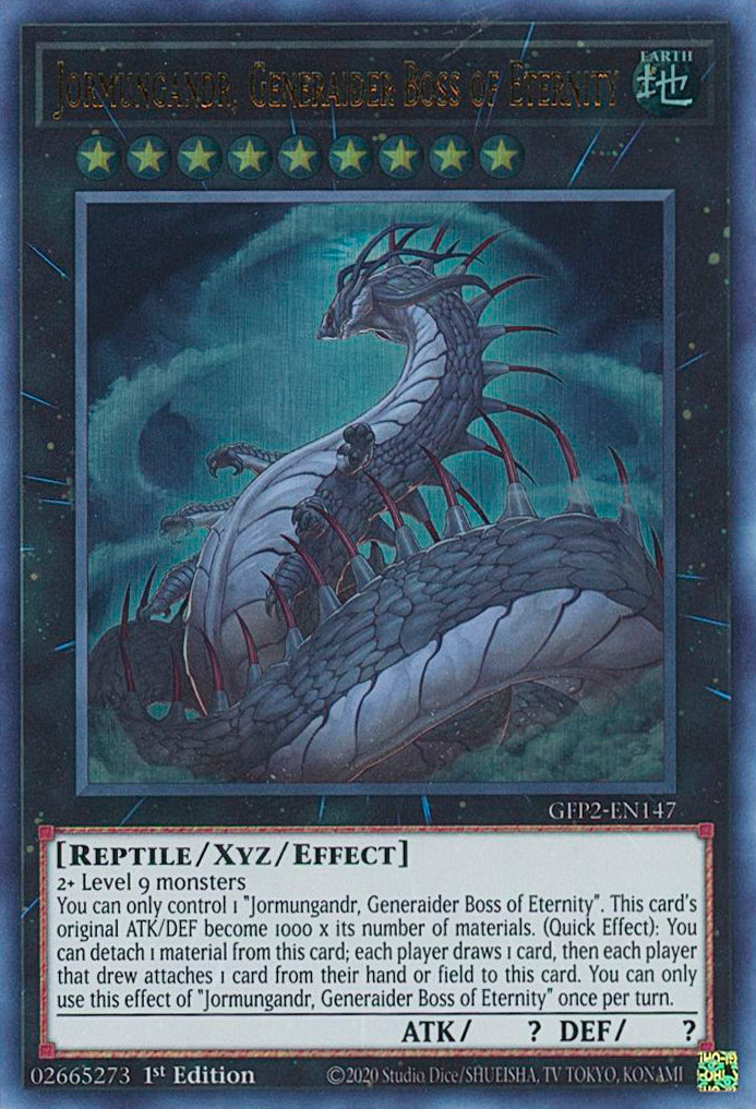 Jormungandr, Generaider Boss of Eternity [GFP2-EN147] Ultra Rare | Gam3 Escape