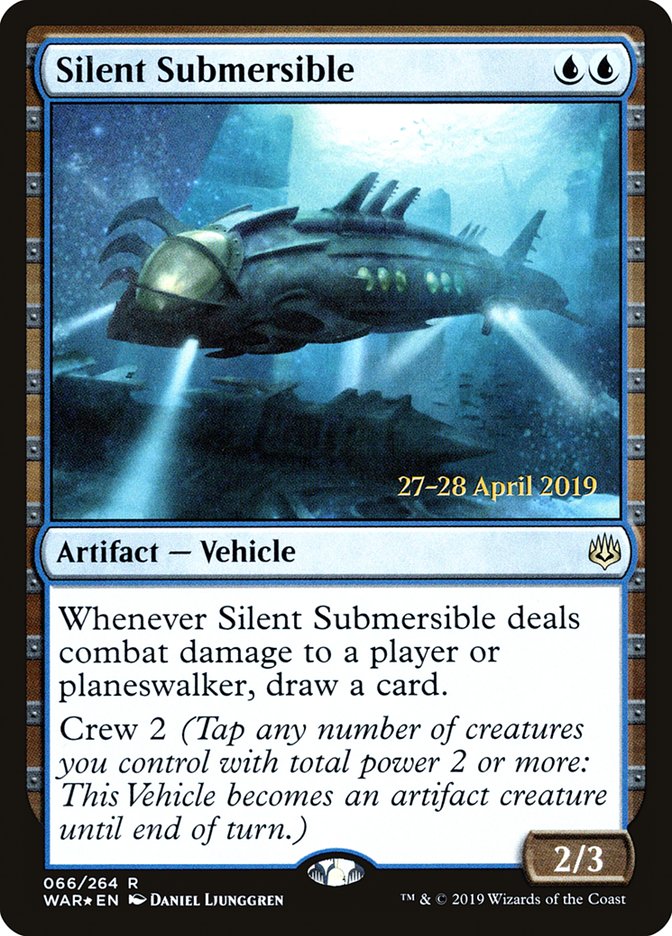 Silent Submersible  [War of the Spark Prerelease Promos] | Gam3 Escape