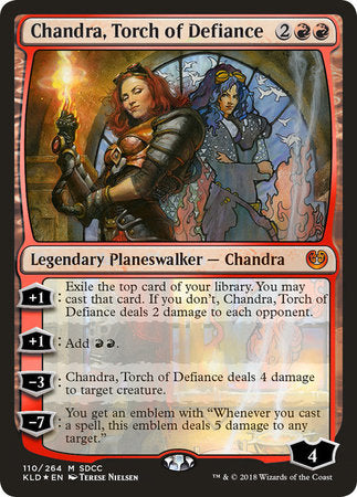 Chandra, Torch of Defiance (SDCC 2018 EXCLUSIVE) [San Diego Comic-Con 2018] | Gam3 Escape