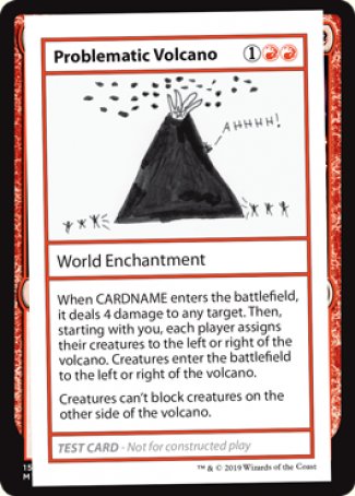 Problematic Volcano (2021 Edition) [Mystery Booster Playtest Cards] | Gam3 Escape