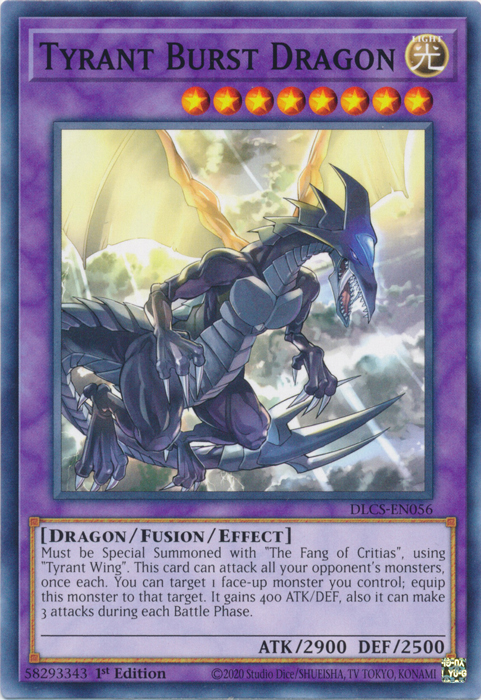 Tyrant Burst Dragon [DLCS-EN056] Common | Gam3 Escape