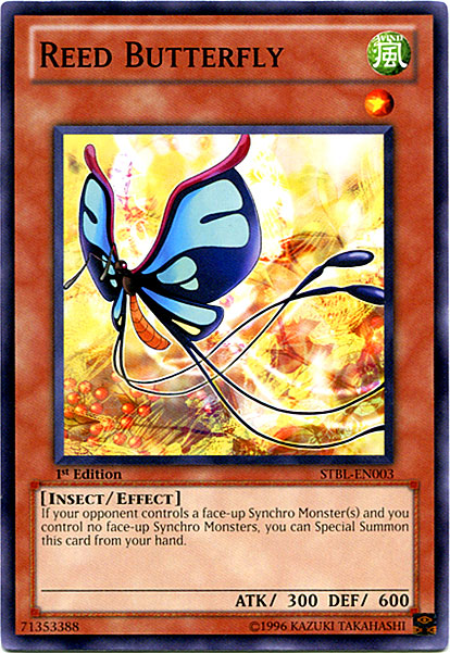 Reed Butterfly [STBL-EN003] Common | Gam3 Escape