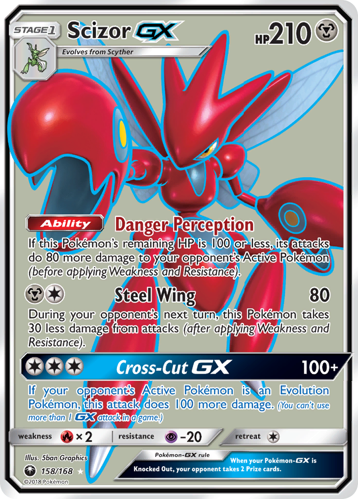 Scizor GX (158/168) [Sun & Moon: Celestial Storm] | Gam3 Escape