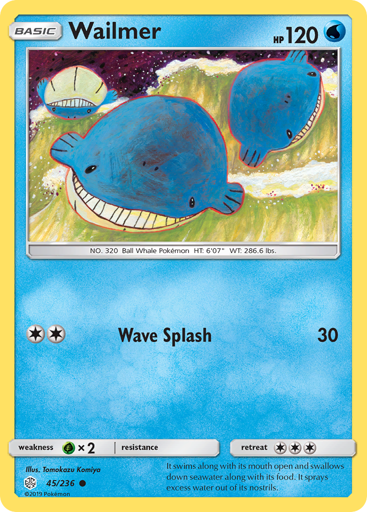 Wailmer (45/236) [Sun & Moon: Cosmic Eclipse] | Gam3 Escape