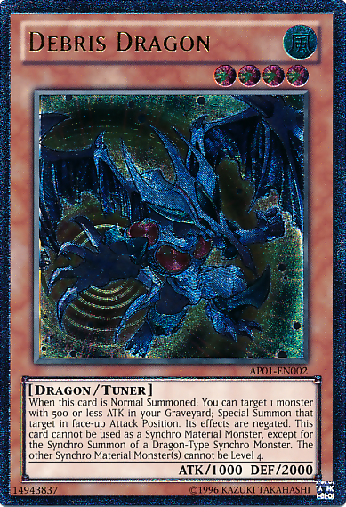 Debris Dragon [AP01-EN002] Ultimate Rare | Gam3 Escape