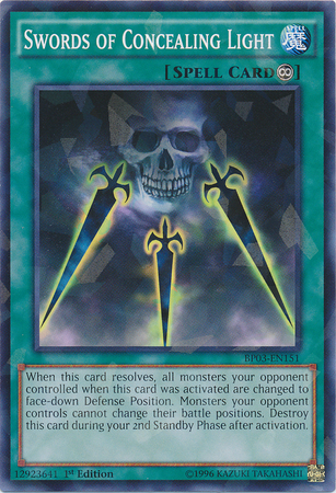 Swords of Concealing Light (Shatterfoil) [BP03-EN151] Common | Gam3 Escape