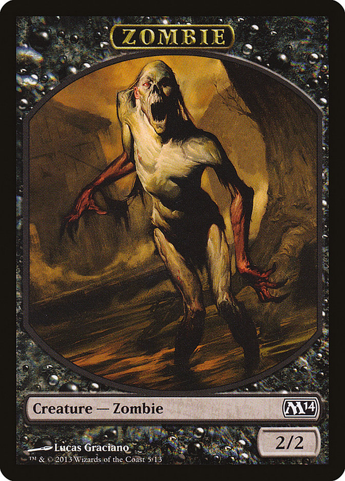 Zombie [Magic 2014 Tokens] | Gam3 Escape
