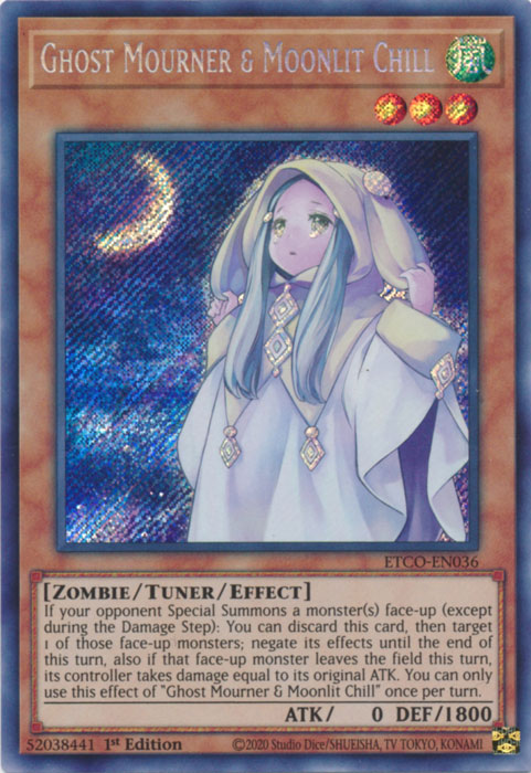 Ghost Mourner & Moonlit Chill [ETCO-EN036] Secret Rare | Gam3 Escape