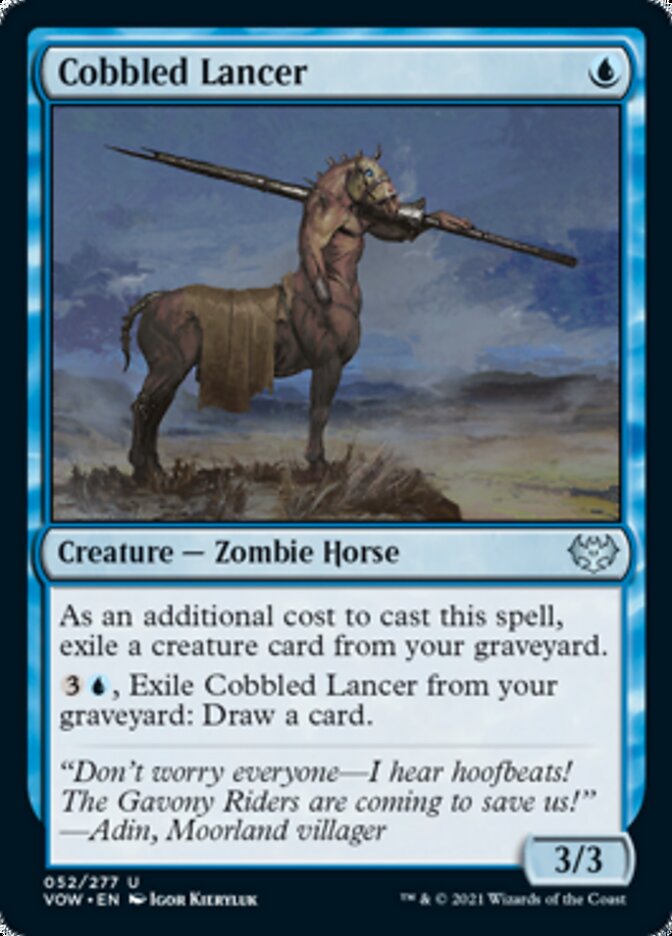 Cobbled Lancer [Innistrad: Crimson Vow] | Gam3 Escape
