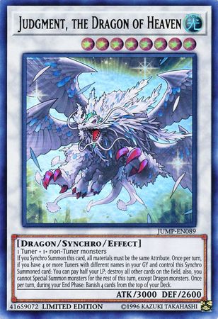 Judgment, the Dragon of Heaven [JUMP-EN089] Ultra Rare | Gam3 Escape
