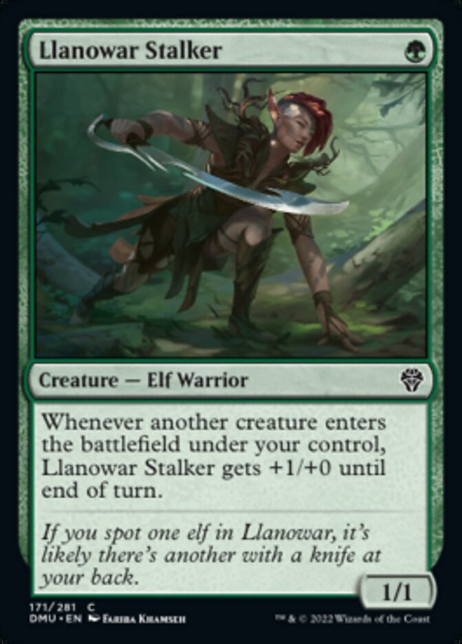 Llanowar Stalker [Dominaria United] | Gam3 Escape