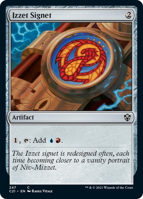 Izzet Signet [Commander 2021] | Gam3 Escape