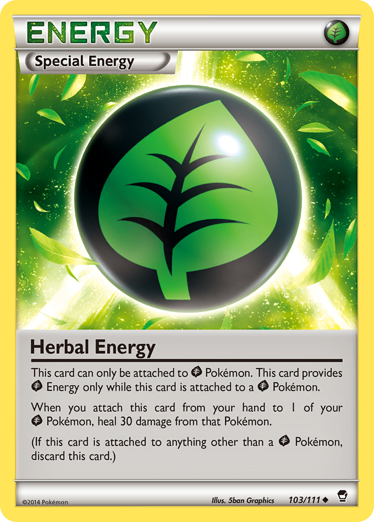 Herbal Energy (103/111) [XY: Furious Fists] | Gam3 Escape