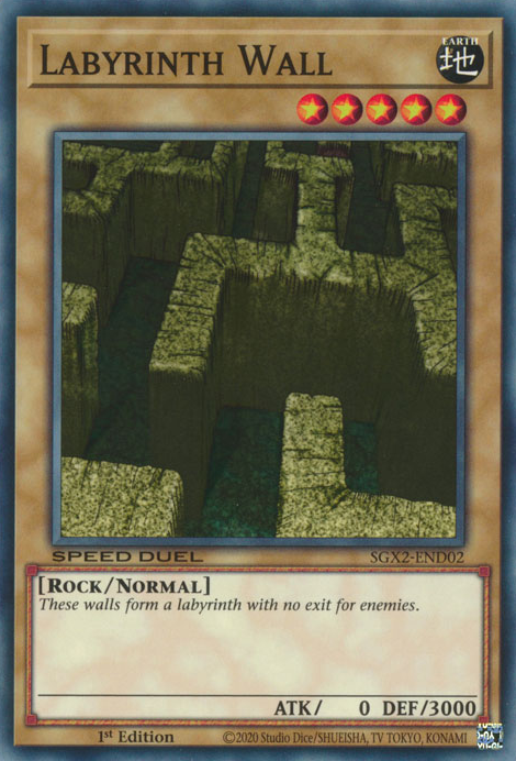 Labyrinth Wall [SGX2-END02] Common | Gam3 Escape