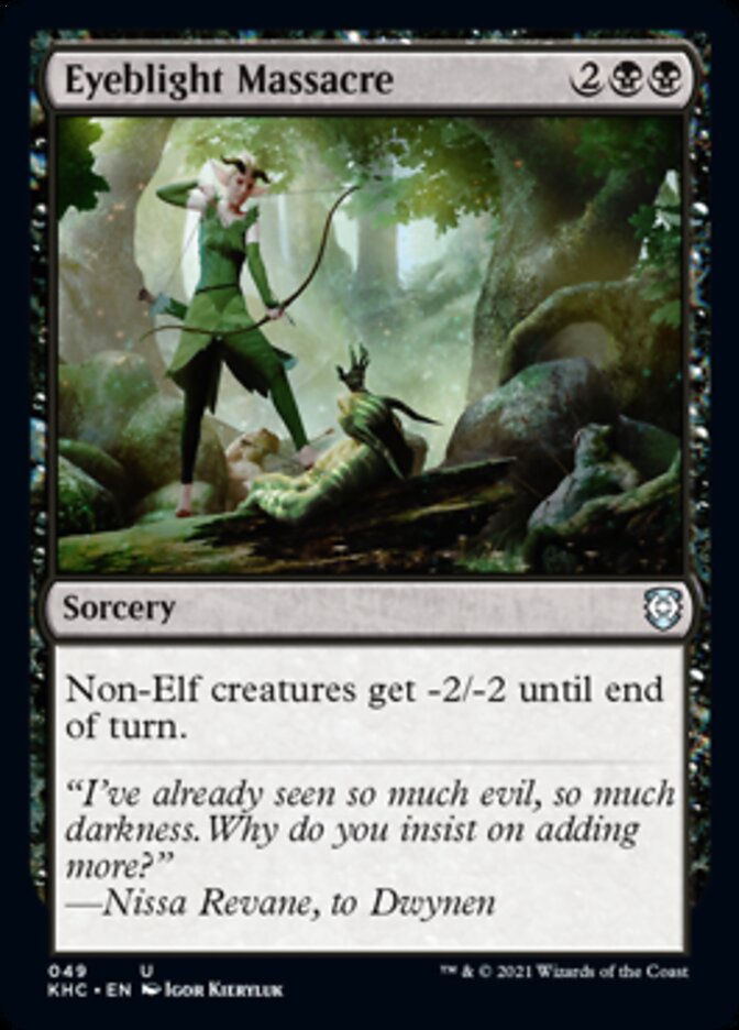 Eyeblight Massacre [Kaldheim Commander] | Gam3 Escape